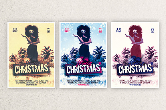 Christmas Ball in Flyer Templates - product preview 2