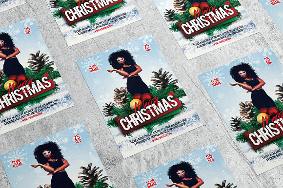 Christmas Ball in Flyer Templates - product preview 4
