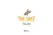 Cute Elephant Chef Logo