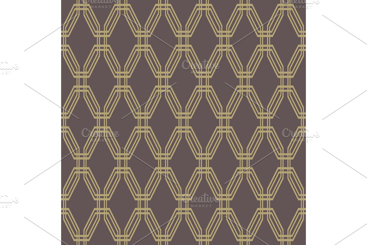 Floral Seamless Vector Pattern. Orient Abstract Background in Illustrations - product preview 8