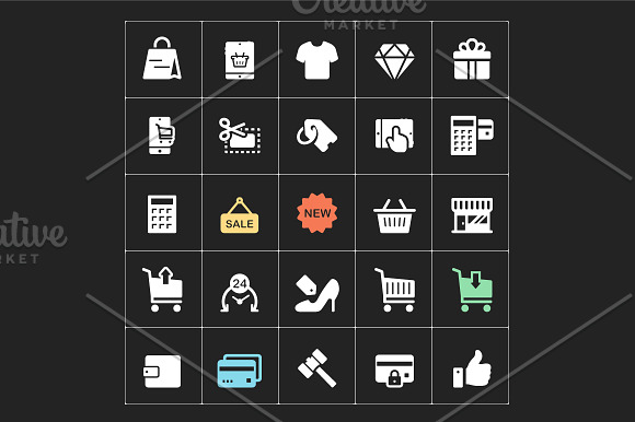 Shopping & Commerce Filled Icon in Graphics - product preview 2