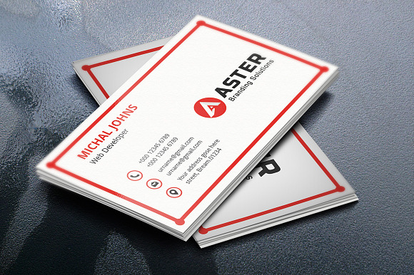 Business Card in Business Card Templates - product preview 4