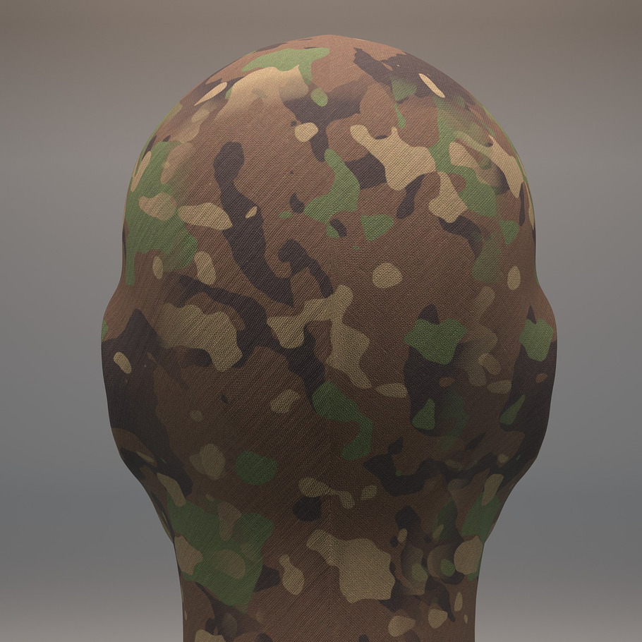 Military Balaclava mask Woodland in Weapons - product preview 3