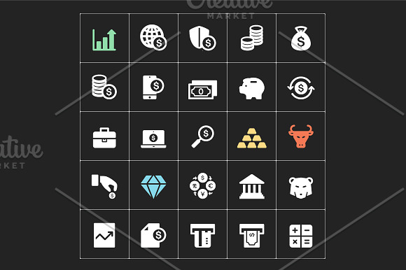 Money & Finance Filled Icon in Money Icons - product preview 2