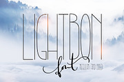 Lightbon Modern Font