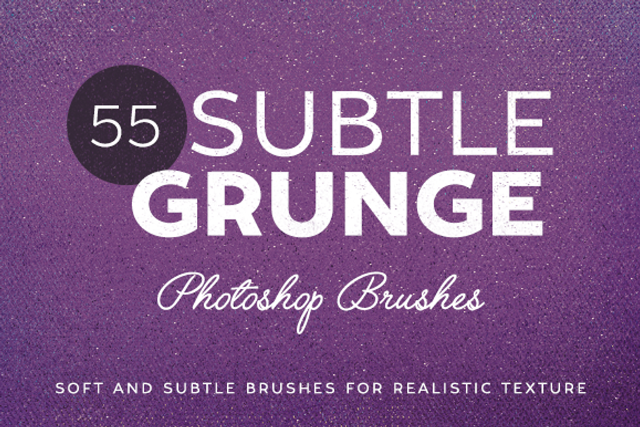 55 Subtle Grunge Brushes in Photoshop Brushes - product preview 8
