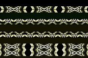 Horizontal Stripes Tribal Pattern