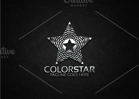 Color Star Logo in Logo Templates - product preview 1