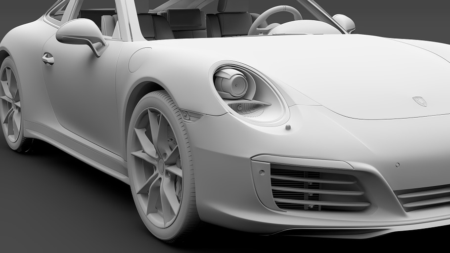 Porsche 911 Carrera T Coupe (991) 20 in Vehicles - product preview 11