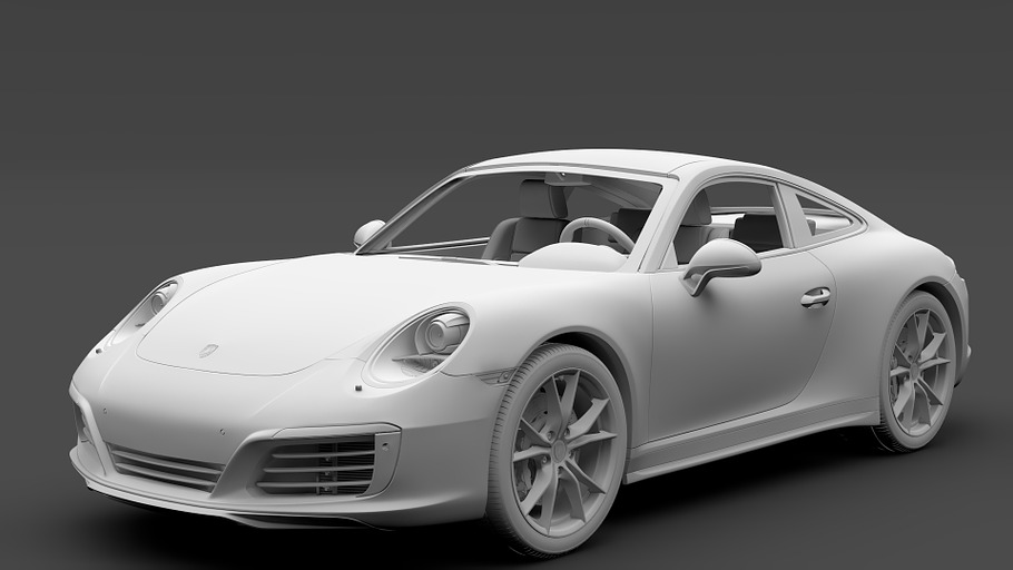 Porsche 911 Carrera T Coupe (991) 20 in Vehicles - product preview 12