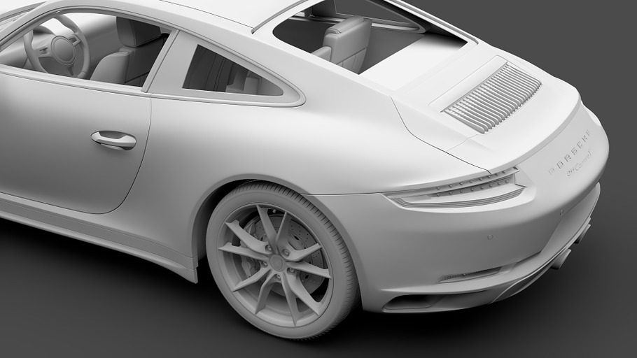 Porsche 911 Carrera T Coupe (991) 20 in Vehicles - product preview 13