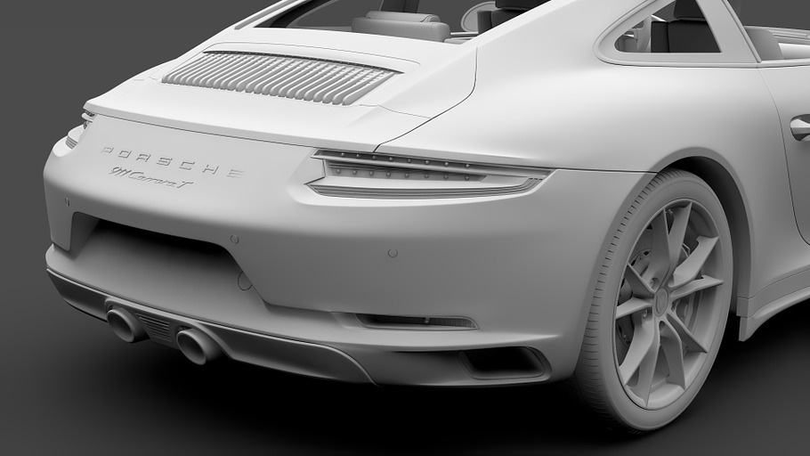 Porsche 911 Carrera T Coupe (991) 20 in Vehicles - product preview 14
