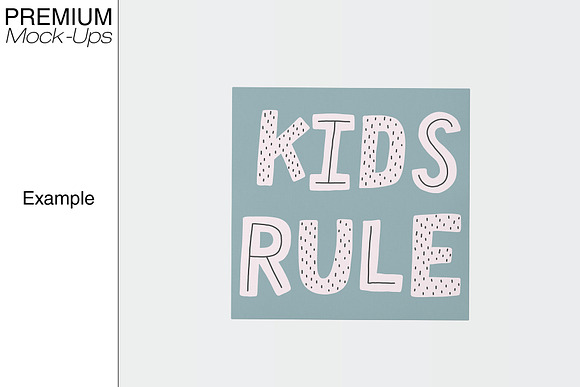 Kids Room Carpets - 4 Shapes in Product Mockups - product preview 5