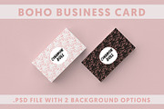 2 Boho Business Card Template