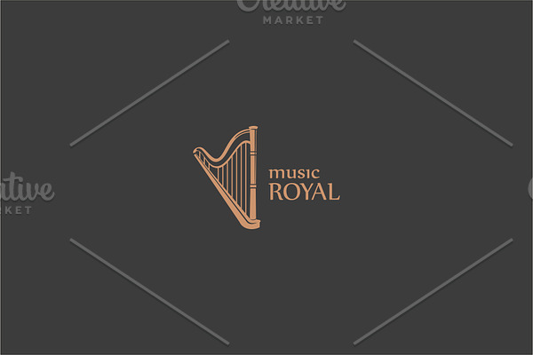 Royal Music Logo Design