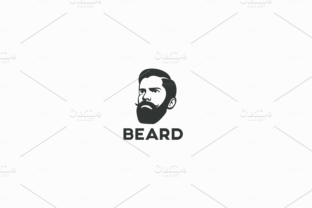 Beard Logo Design  in Logo Templates - product preview 8