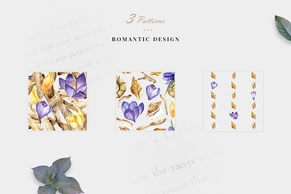 Romantic Sea Summer Watercolor Set in Objects - product preview 6