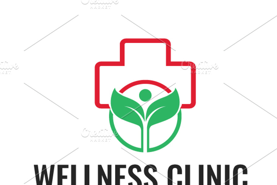 Wellness Clinic Logo Template