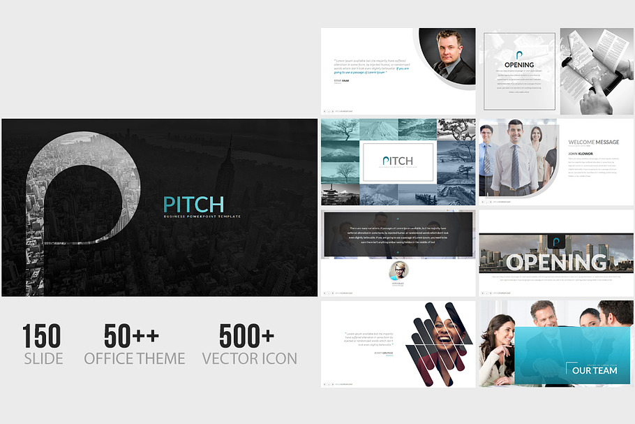 Pitch Powerpoint Template in PowerPoint Templates - product preview 8