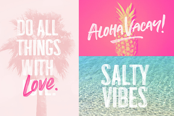 Summer Loving Font Collection in Display Fonts - product preview 26