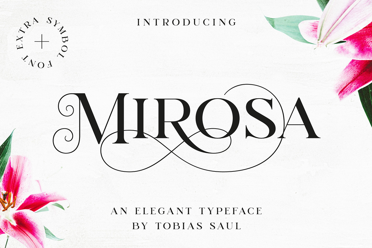 MIROSA Font in Art Deco Fonts - product preview 8
