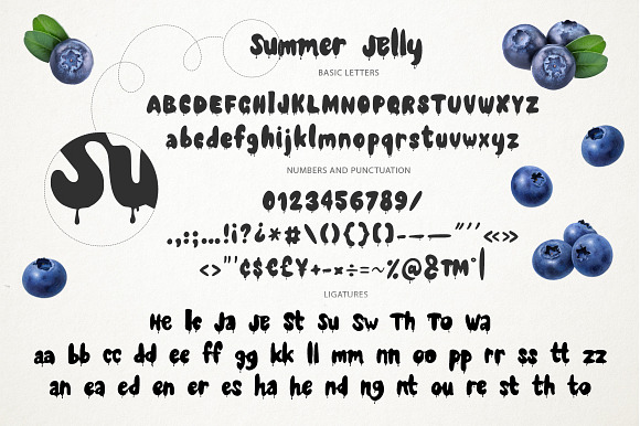 Summer Jelly font duo. Sale! in Script Fonts - product preview 9