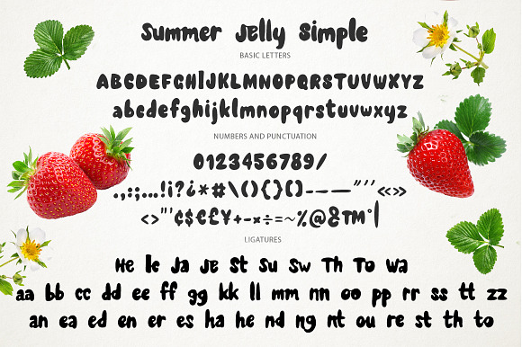 Summer Jelly font duo. Sale! in Script Fonts - product preview 10