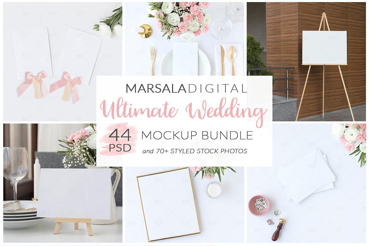 Ultimate Wedding Mockup Bundle  in Product Mockups - product preview 8