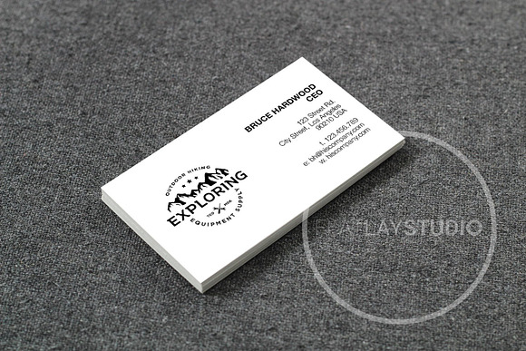 MEGA PACK BUSINESS Card Mockups in Product Mockups - product preview 4