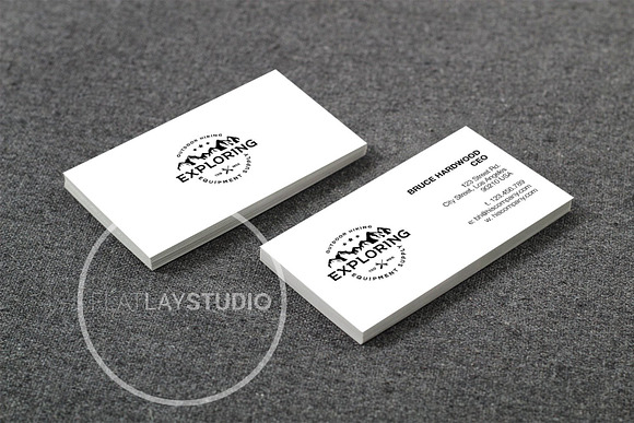 MEGA PACK BUSINESS Card Mockups in Product Mockups - product preview 5
