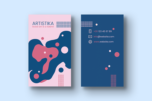 Creative Illustration Business Cards in Business Card Templates - product preview 1