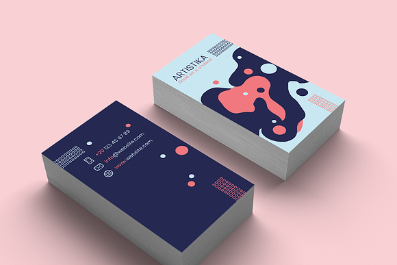 Creative Illustration Business Cards in Business Card Templates - product preview 3