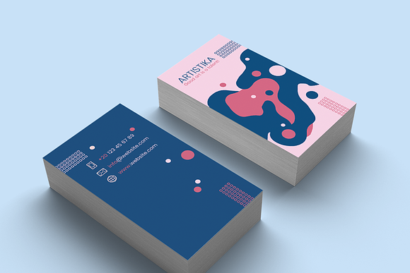 Creative Illustration Business Cards in Business Card Templates - product preview 5