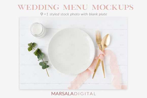 Elegant Blush Wedding Mockup Bundle in Product Mockups - product preview 10