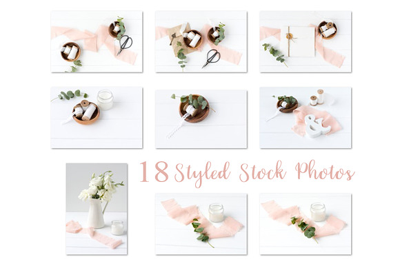 Elegant Blush Wedding Mockup Bundle in Product Mockups - product preview 12