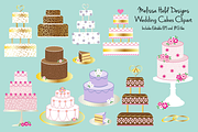 Wedding Cakes Clipart