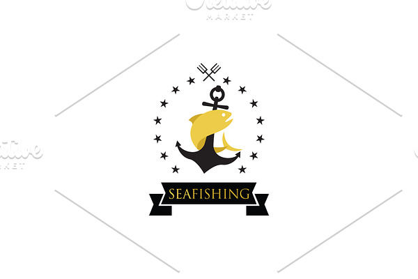 Sea Fishing Logo