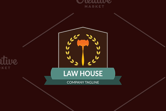 Law House Logo in Logo Templates - product preview 2