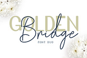 Golden Bridge Font Duo
