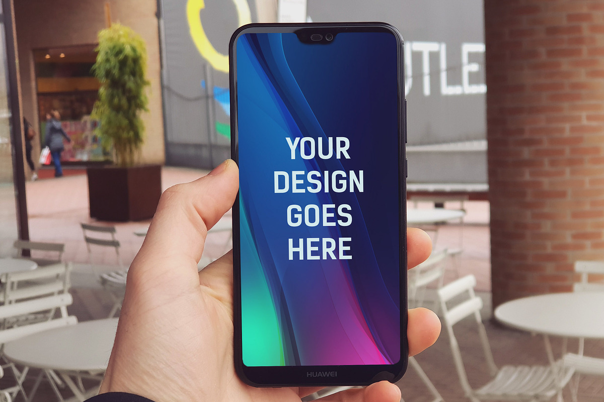 Huawei P20 Lite Mock-up #3 in Mobile & Web Mockups - product preview 8