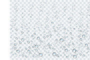 Realistic water droplets 