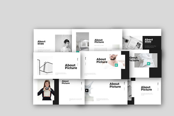 Articles. Modern Minimal Keynote in Presentation Templates - product preview 2