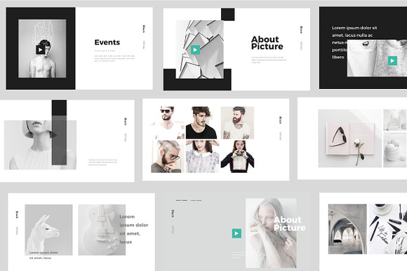 Articles. Modern Minimal Keynote in Presentation Templates - product preview 4