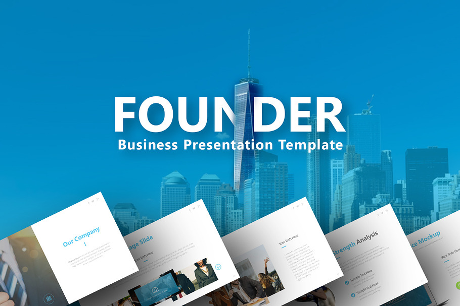 Founder - Business Powerpoint in PowerPoint Templates - product preview 8