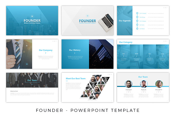 Founder - Business Powerpoint in PowerPoint Templates - product preview 1