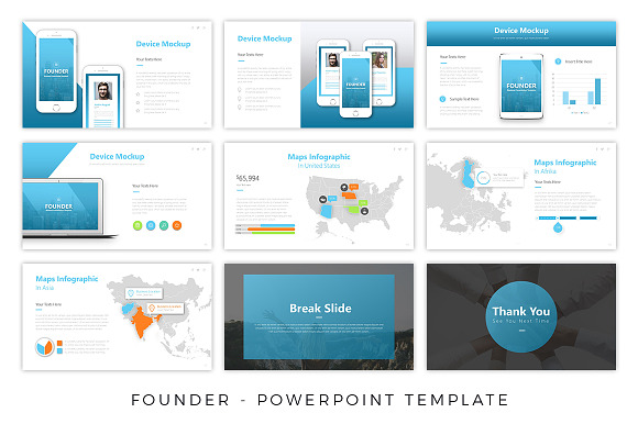 Founder - Business Powerpoint in PowerPoint Templates - product preview 6