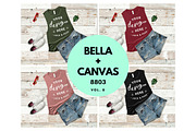 Bella Canvas 8803 Mockup Bundle v8