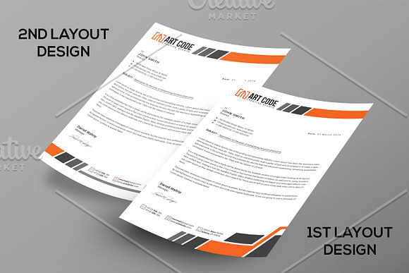 Letterhead in Stationery Templates - product preview 3