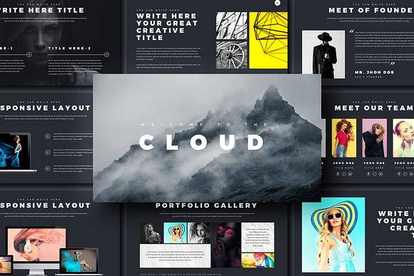 Minimal Powerpoint Presentation in PowerPoint Templates - product preview 1