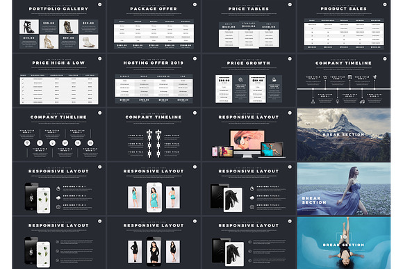 Minimal Powerpoint Presentation in PowerPoint Templates - product preview 11